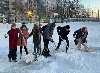 Чистые игры: бой со снегопадом
